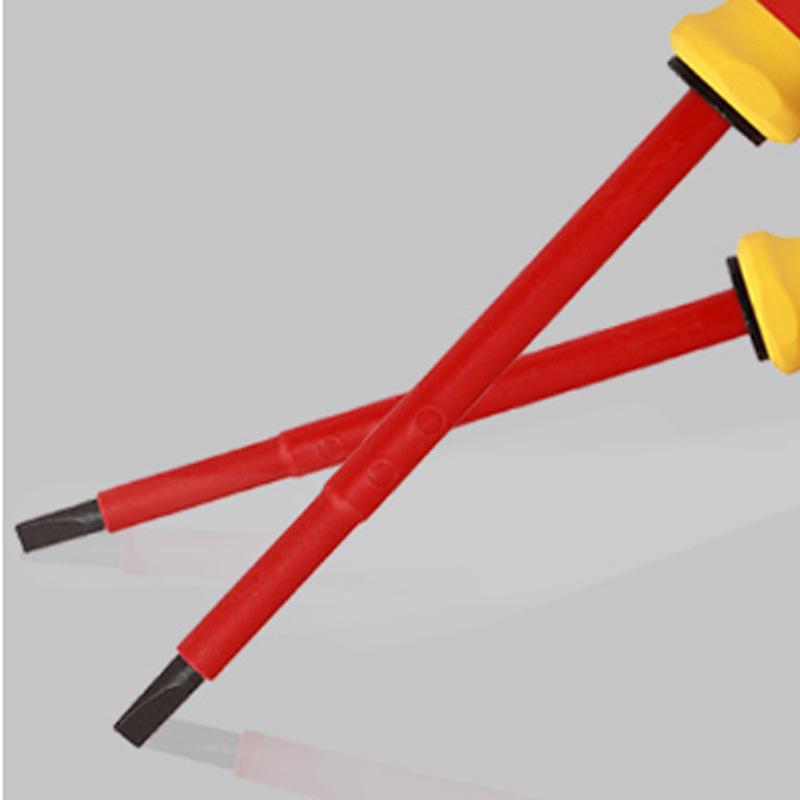 世达 61211 G系列三色柄十字绝缘螺丝批 #0x60MM按（把）销售