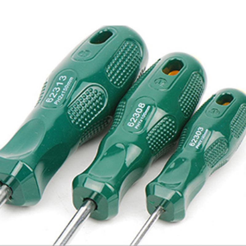 世达 62307 A系列十字形螺丝批 #1x75MM按把销售 世达 62307 A系列十字形螺丝批 #1x75MM按把销售