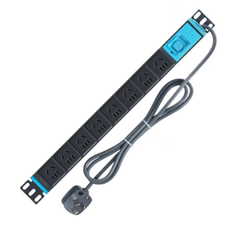 公牛 GNE-1080 10A PDU机柜插座 8位总控 1.8米按个销售