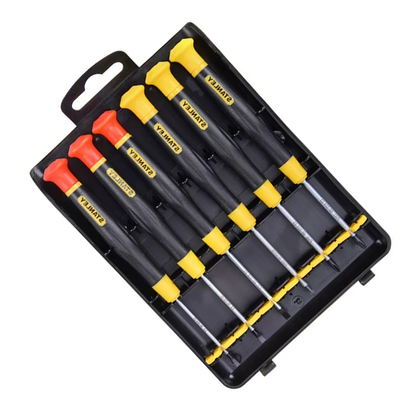 史丹利 66-394-23 一字、十字微型螺丝批组套C 6件套 6件套按（套）销售