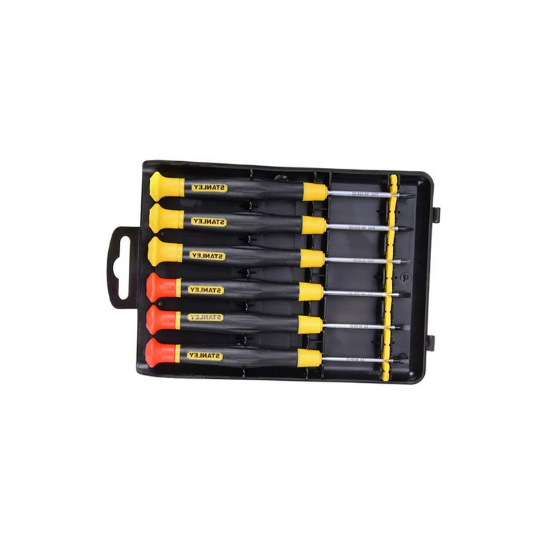 史丹利 66-394-23 一字、十字微型螺丝批组套C 6件套 6件套按（套）销售