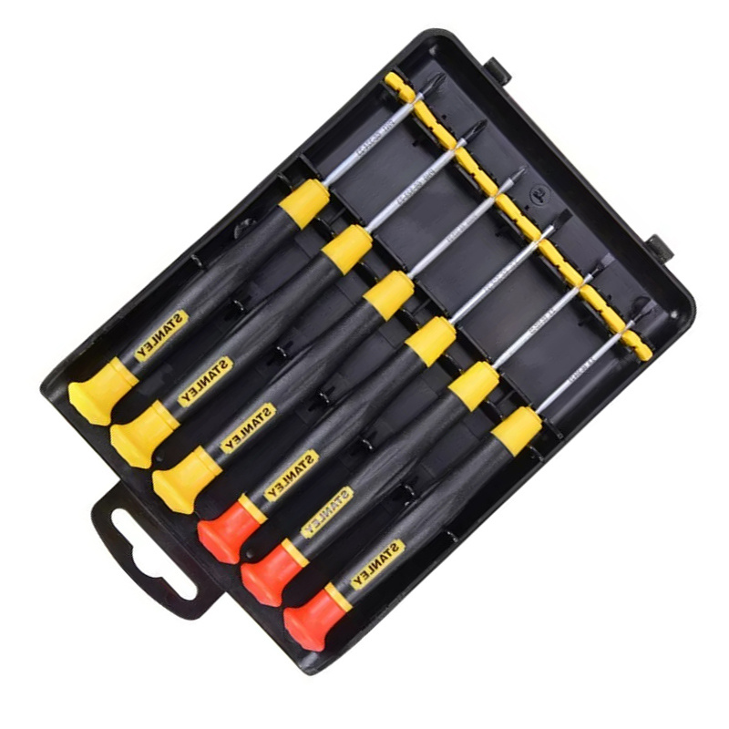 史丹利 66-394-23 一字、十字微型螺丝批组套C 6件套 6件套按（套）销售