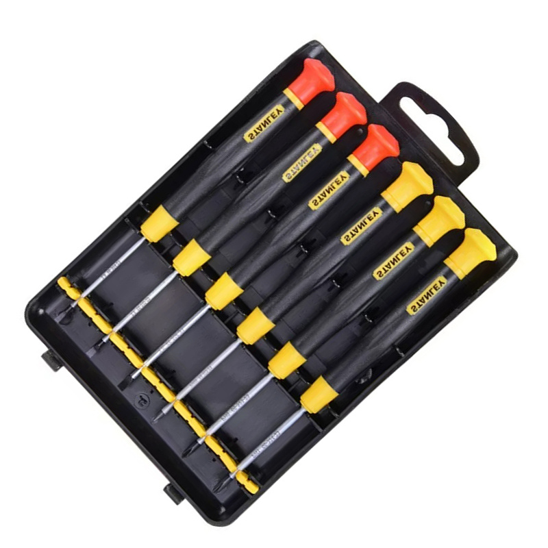 史丹利 66-394-23 一字、十字微型螺丝批组套C 6件套 6件套按（套）销售