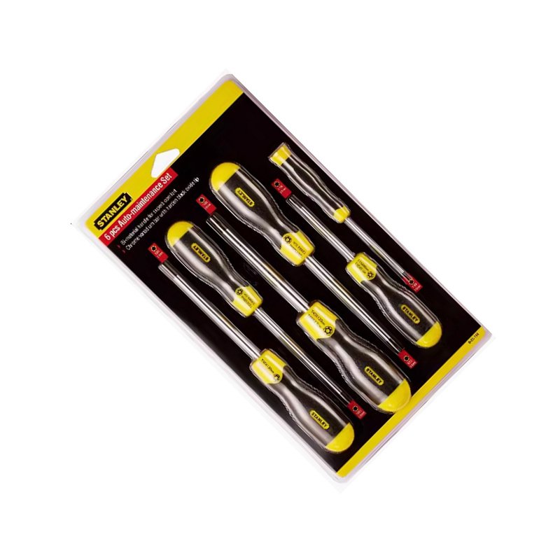 史丹利 65-156-0-23 胶柄中孔花形螺丝批 6件套按（套）销售