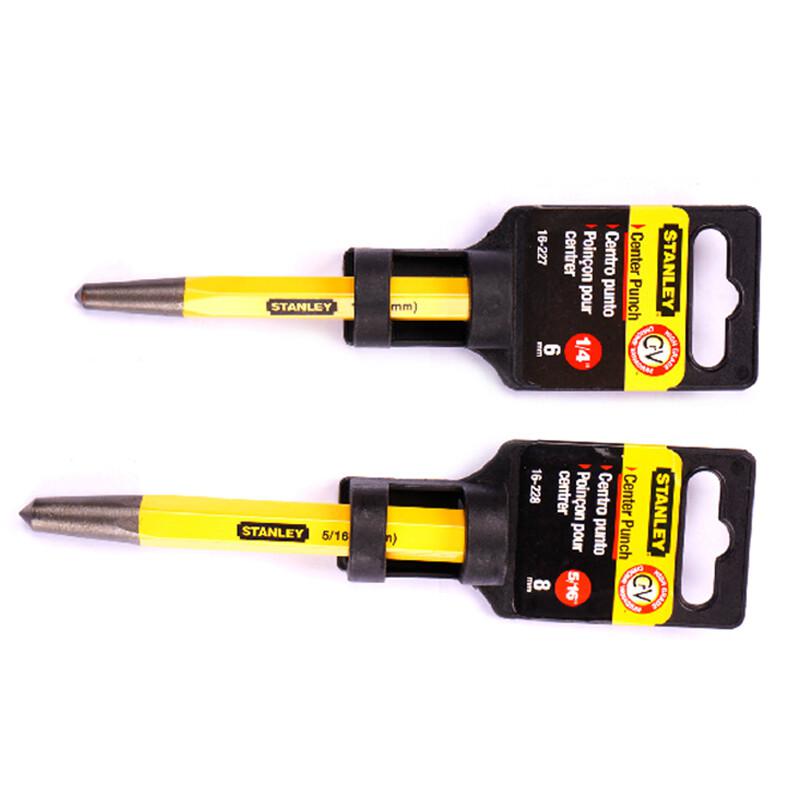 史丹利 16-228-23 中心冲 8mm按(只)销售 史丹利 16-228-23 中心冲 8mm按(只)销售