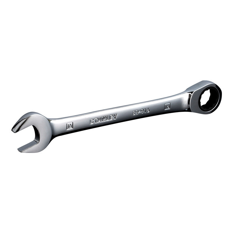 史丹利 89-914-1-22 公制精抛光棘开两用快扳 14mm按(把)销售 史丹利 89-914-1-22 公制精抛光棘开两用快扳 14mm按(把)销售