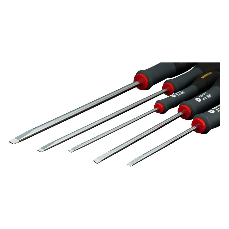 史丹利 65-008-14 三色柄平行一字螺丝批 3x100mm按(把)销售 史丹利 65-008-14 三色柄平行一字螺丝批 3x100mm按(把)销售