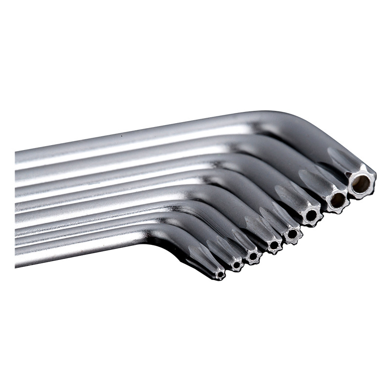 史丹利 94-134-23 长L形中孔花形扳手 TT10按(把)销售 史丹利 94-134-23 长L形中孔花形扳手 TT10按(把)销售