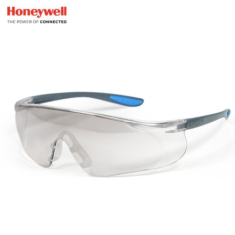 霍尼韦尔 300112 通用款防刮擦防雾眼镜  银灰色 10副/盒 保护眼睛按副销售