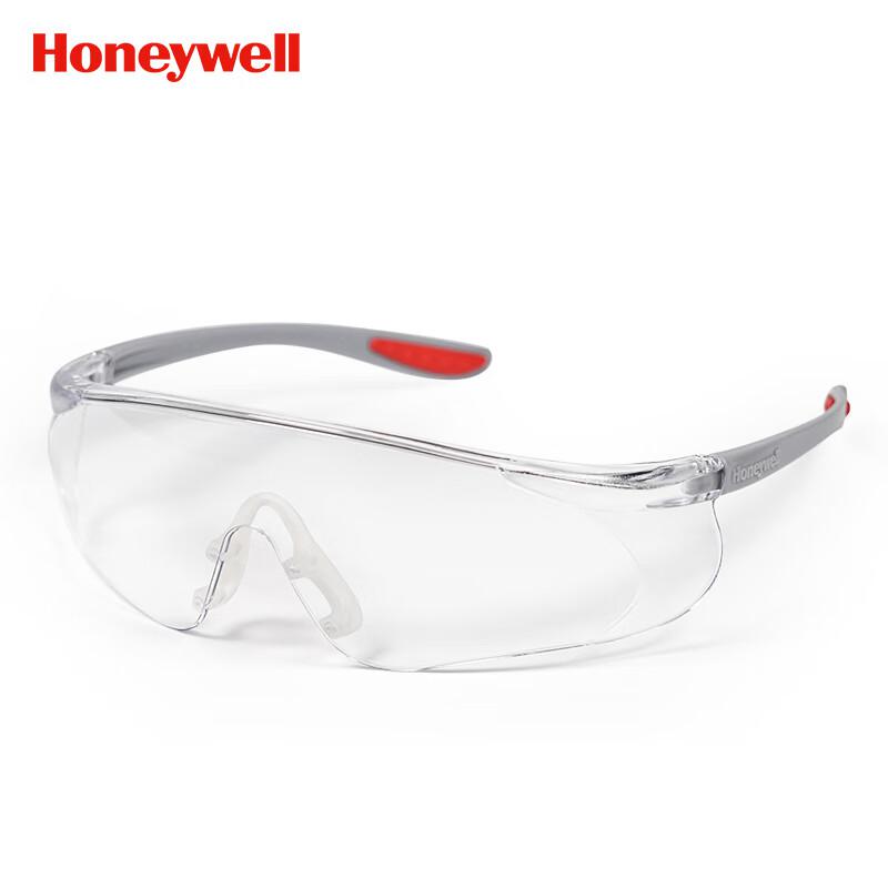 霍尼韦尔 300100 耐刮擦防雾眼镜女士款  透明白色 10副/盒 保护眼睛