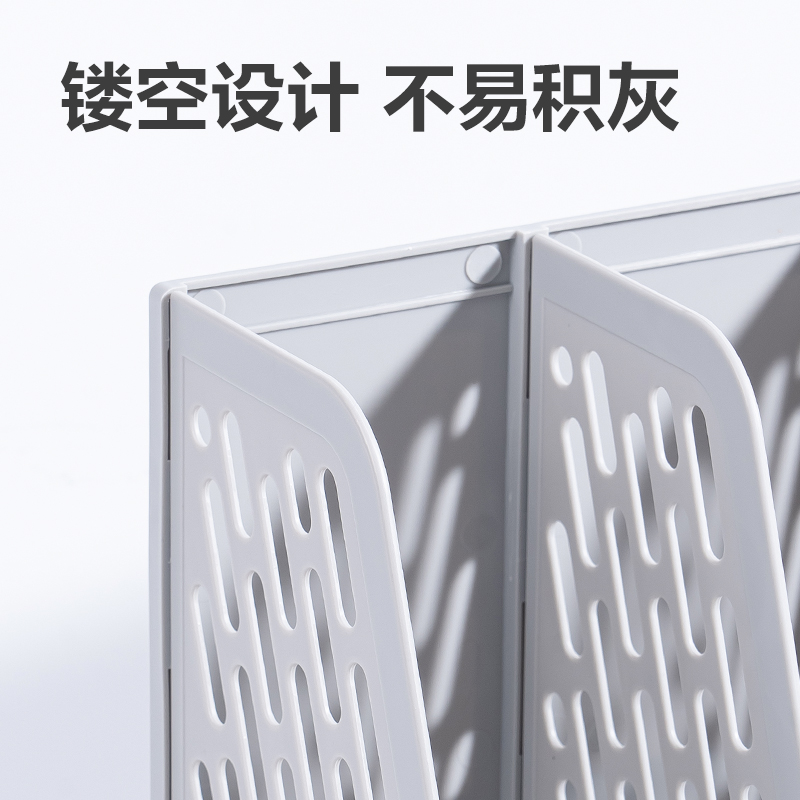 得力 78981 文件框 四联 带笔筒 320*325*275mm 灰色按（只）销售