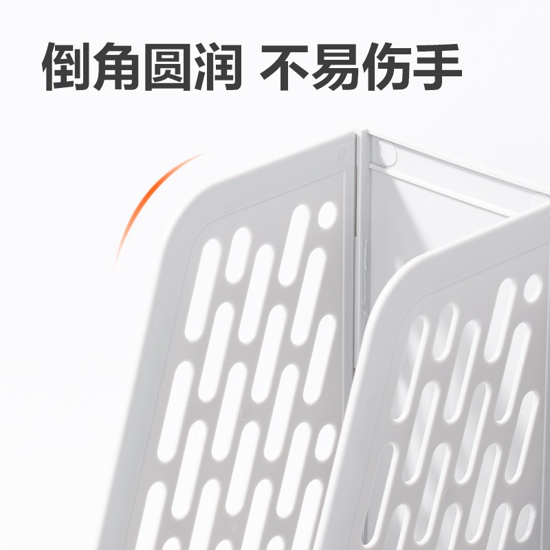 得力 78981 文件框 四联 带笔筒 320*325*275mm 灰色按（只）销售