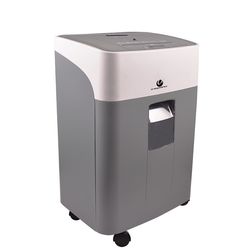 优玛仕 U-AF150 多功能碎纸机纸张光盘粉碎机自动手动两用一体机  白色 纸箱按（台）销售