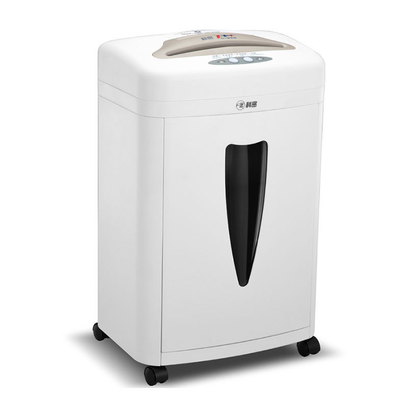 科密 C-868 碎纸机 德标5级 （单次10张 持续60分钟 20L 可碎卡光盘 ） 乳白色按台销售