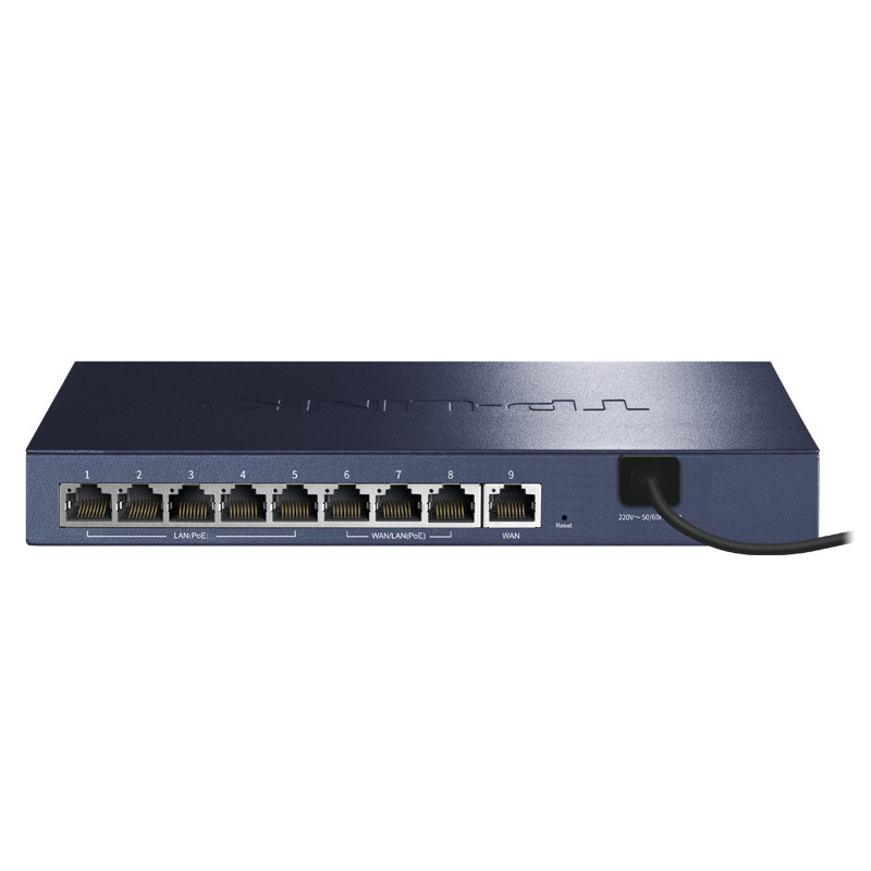 TP-LINK TL-R489GP-AC PoE/AC一体化VPN路由器 千兆 黑色按（台）销售