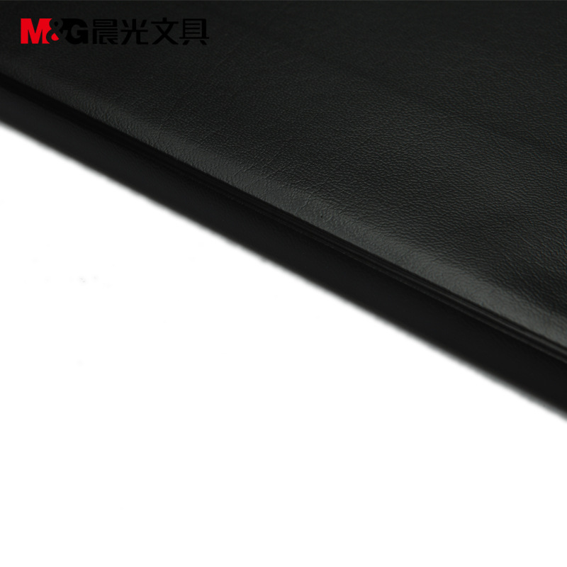 晨光 APYLJ487 会议记录皮本 B5 100页/本 黑色按（本）销售