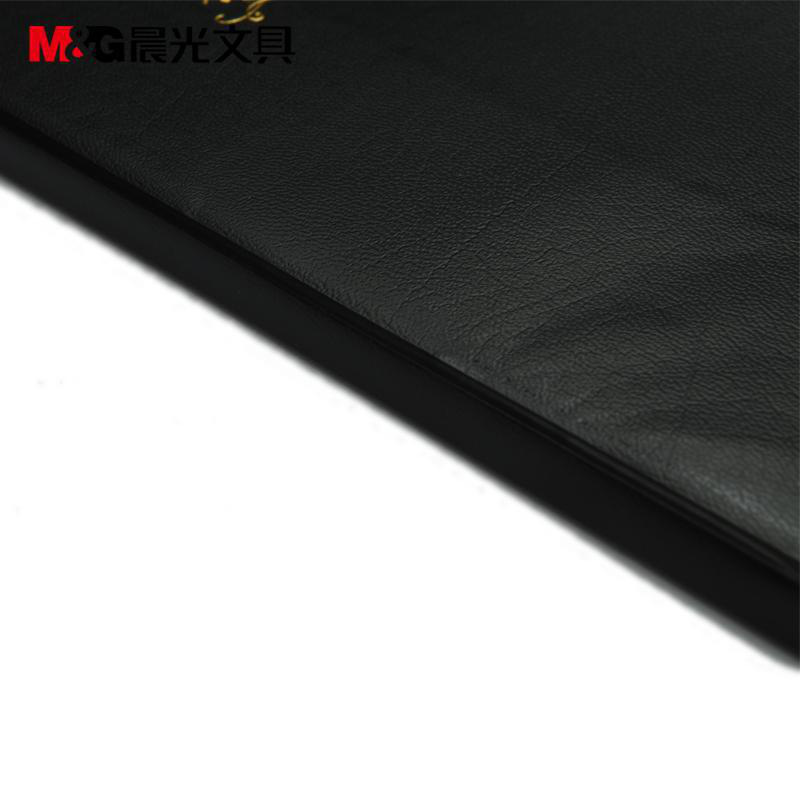 晨光 APYLK487 会议记录皮本 A5 100页/本 黑色按（本）销售