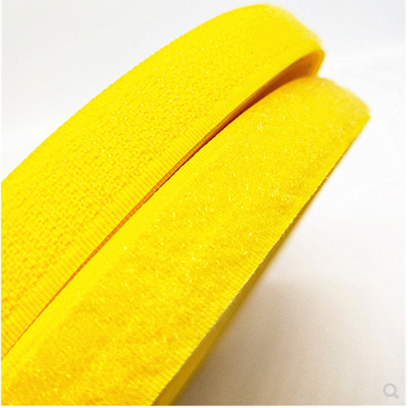 中云智创 MST201 魔术贴尼龙扎带 20mmx1米 黄色 2卷/包按包销售