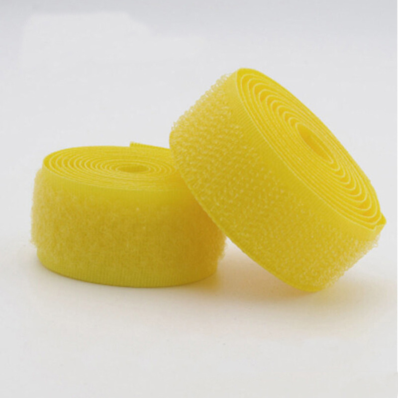 中云智创 MST201 魔术贴尼龙扎带 20mmx1米 黄色 2卷/包按包销售