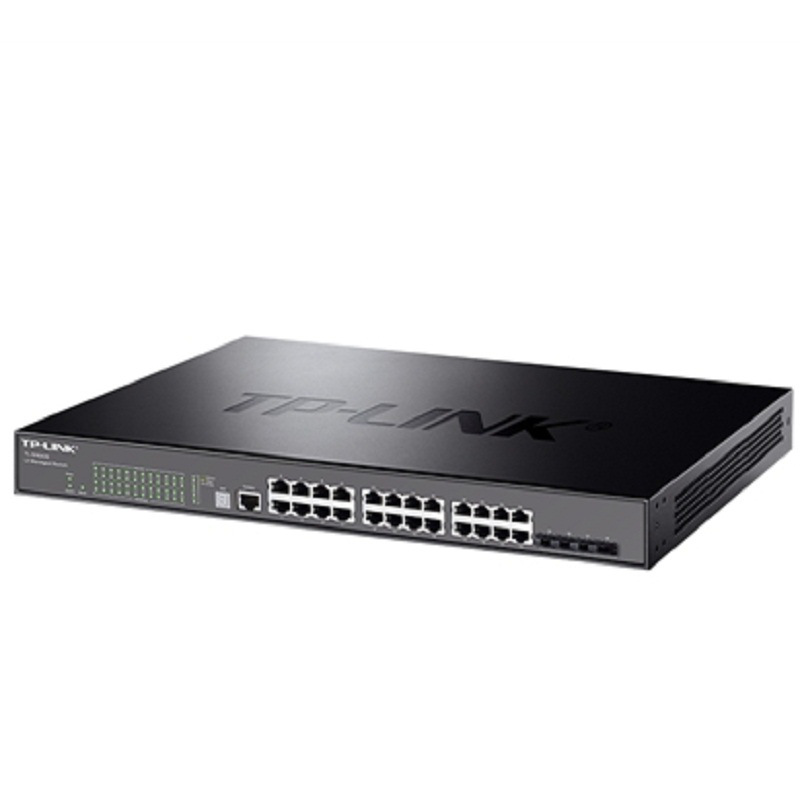 TP-LINK TL-SH6428 万兆上联堆叠式三层网管交换机 28口 黑色按（台）销售