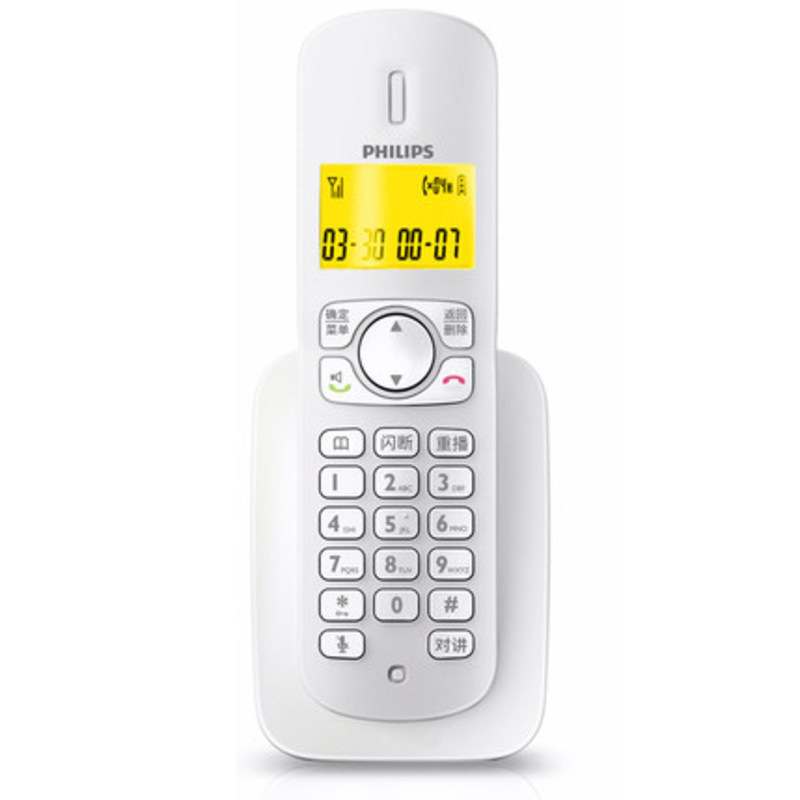 飞利浦 DCTG186HS 电话机  白色按（只）销售