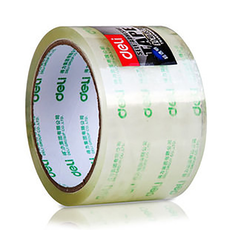 得力 30321 封箱胶带 60mm*40y*50um 透明色 6卷/筒按（筒）销售