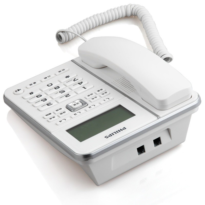 飞利浦 CORD228 电话机 办公家用 白色按（只）销售