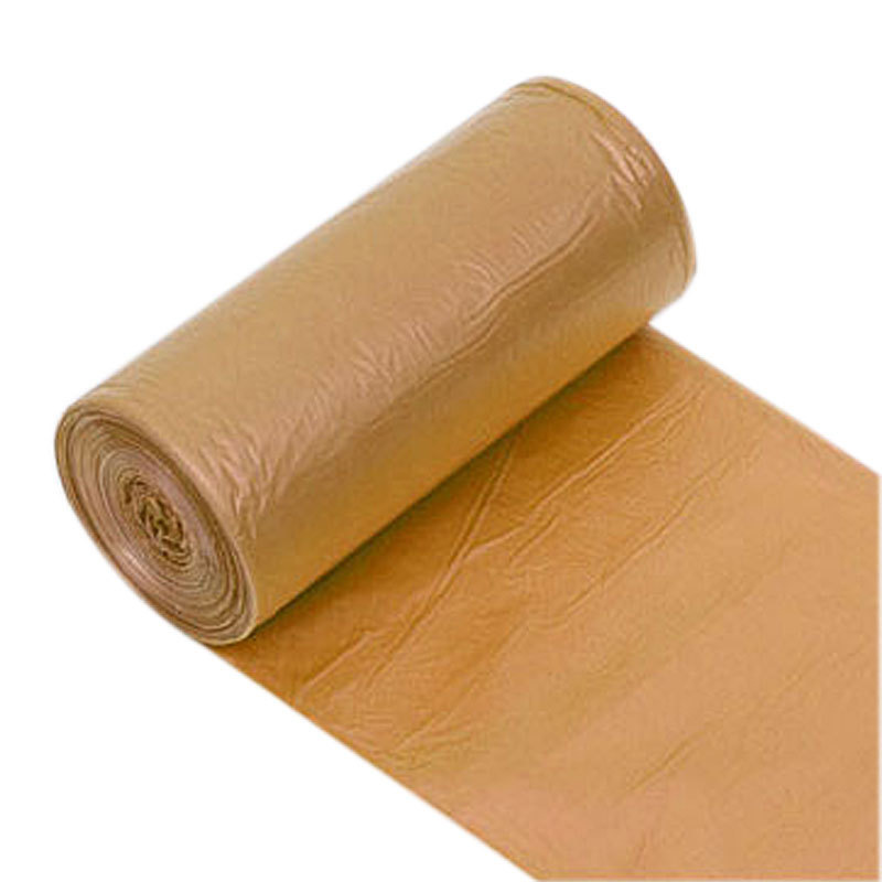 敏胤 5060 生物降解垃圾袋 30只/卷*3/组 湿垃圾专用 咖啡色 3卷/组 24组/箱按（包）销售