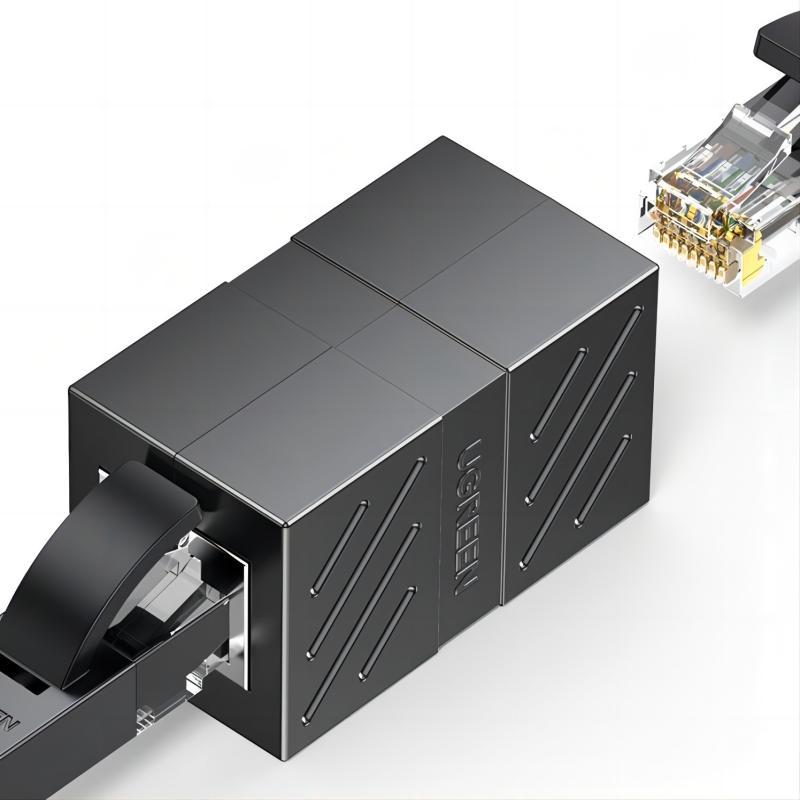 绿联 20311 RJ45千兆网线连接器直通头 单个装 白色按个销售