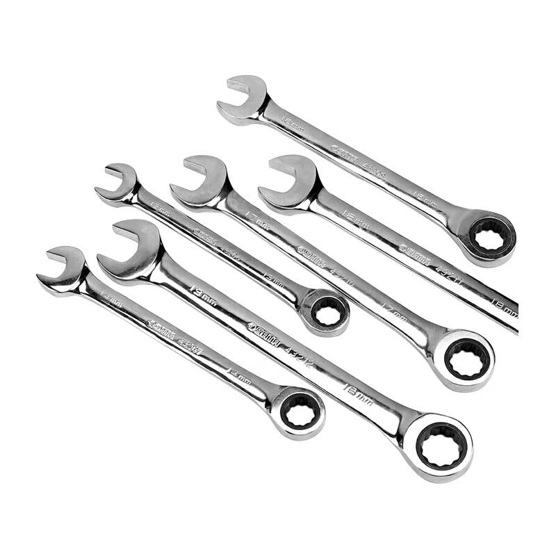 世达 43203 全抛光两用快扳 10MM按(把)销售 世达 43203 全抛光两用快扳 10MM按(把)销售