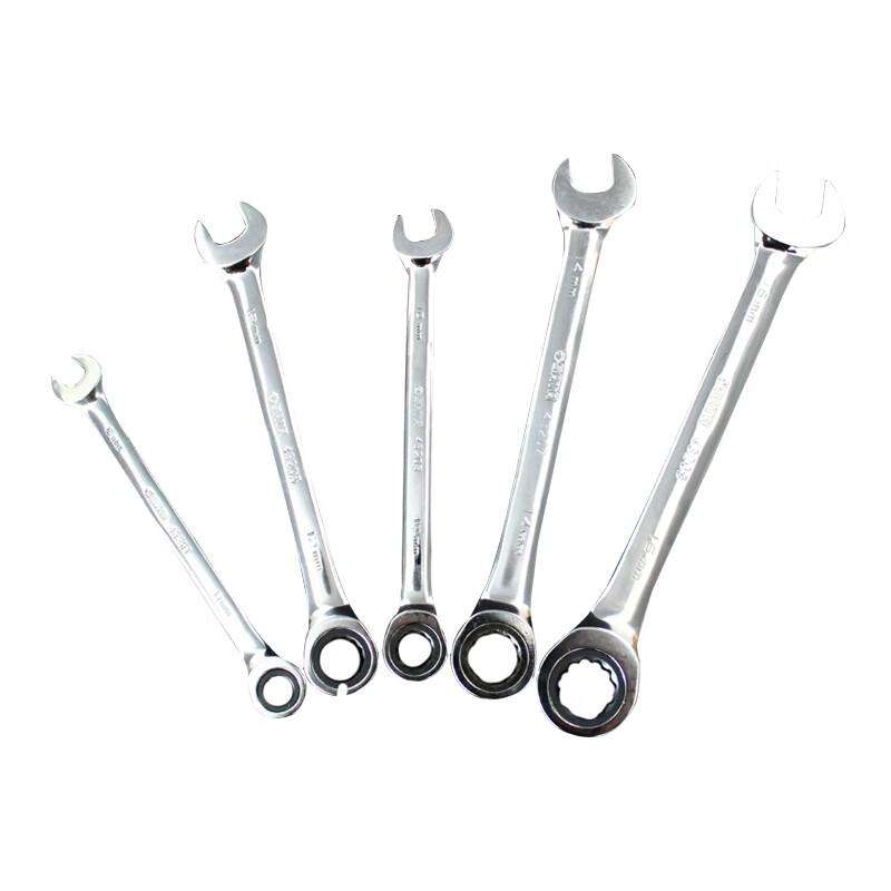 世达 43203 全抛光两用快扳 10MM按(把)销售 世达 43203 全抛光两用快扳 10MM按(把)销售