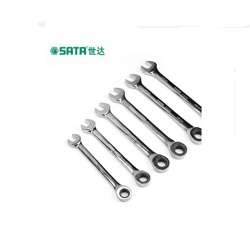 世达 43212 全抛光两用快扳 19MM按（把）销售