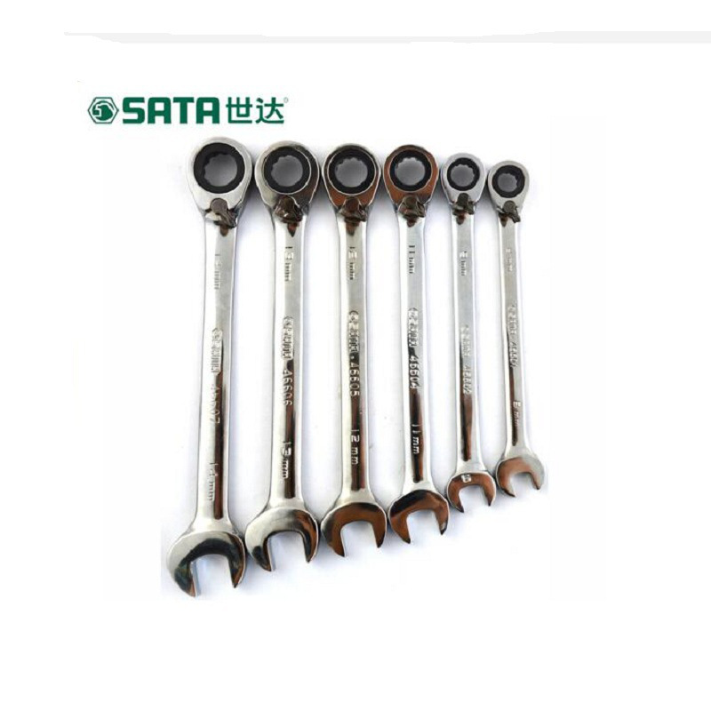 世达 46617 全抛光双向快扳 20MM按把销售