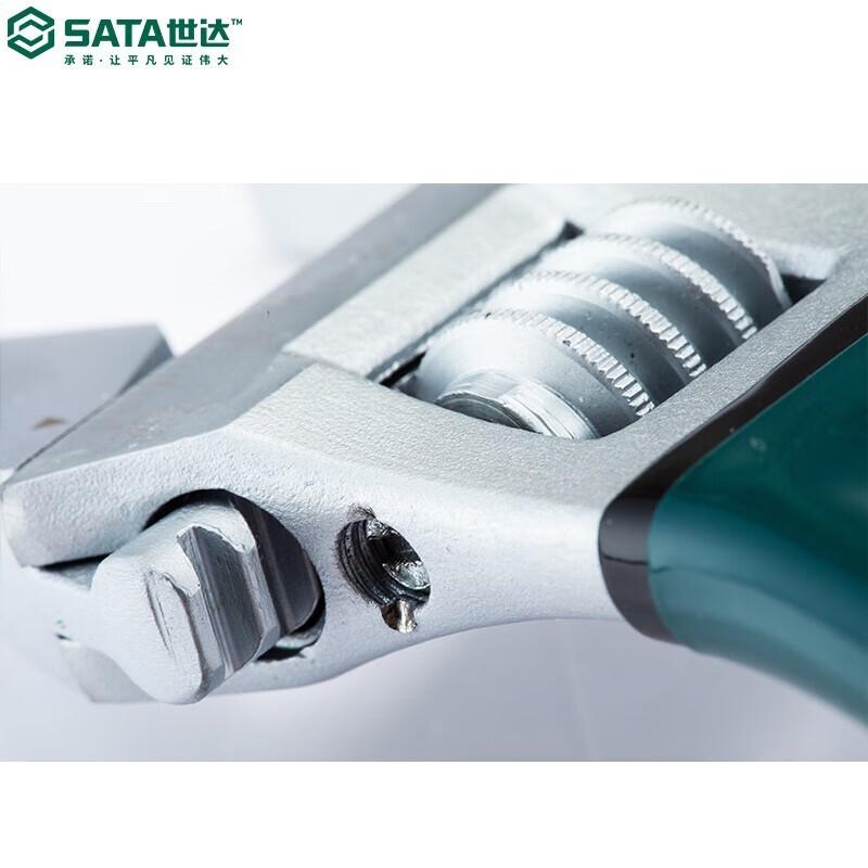 世达 47254 沾塑欧式活动扳手 18