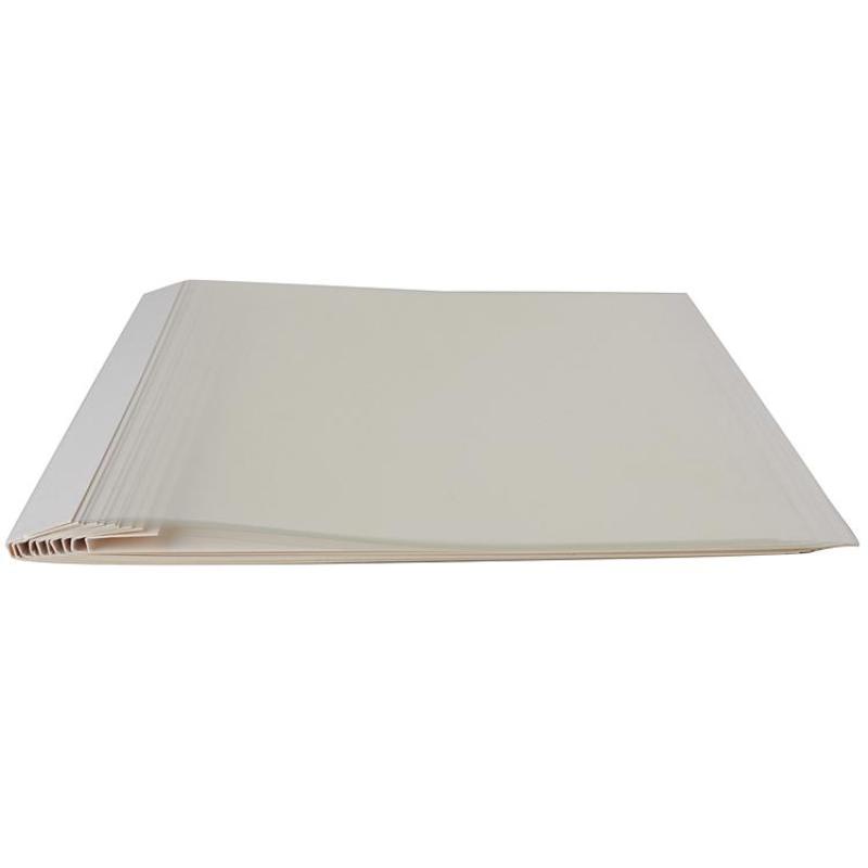 得力 3866 热熔封套 热熔装订机专用装订封皮 A4/4mm 10个装 透明色 包按（包）销售