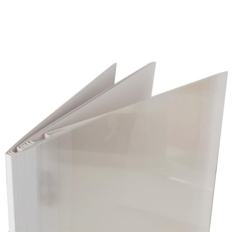 得力 3866 热熔封套 热熔装订机专用装订封皮 A4/4mm 10个装 透明色 包按（包）销售