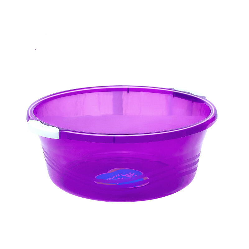 茶花 03431K 加厚双耳防滑洗漱盆 38*15.5cm 颜色随机按（个）销售