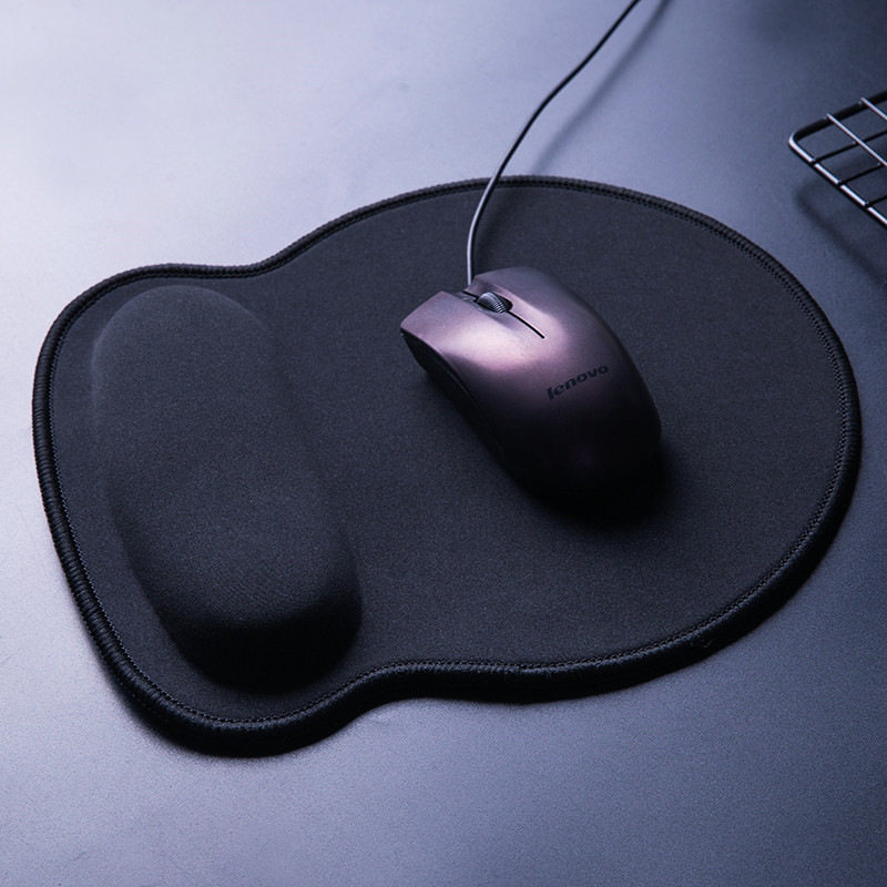 得力 2225舒适记忆棉腕托 鼠标垫 办公游戏 黑色按（个）销售