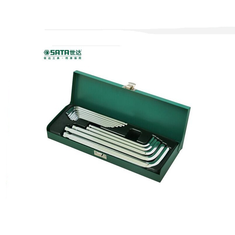 世达 09141 加长球头内六角扳手组套 14件套按(套)销售 世达 09141 加长球头内六角扳手组套 14件套按(套)销售