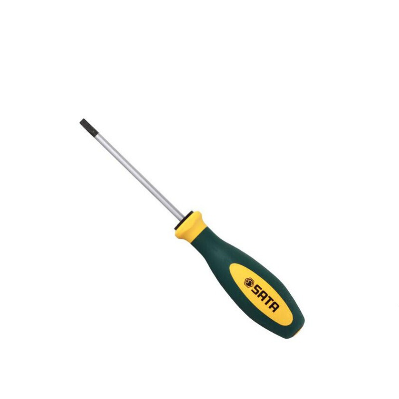 世达 63715 G系列三色柄一字形螺丝批 4.5x300MM按（把）销售