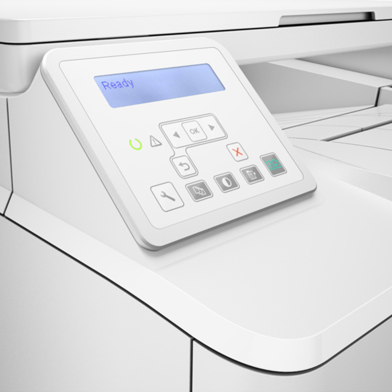 惠普 LaserJet Pro MFP M227d 黑白激光多功能一体机 A4 白色  打印、复印、扫描、自动双面按（台）销售