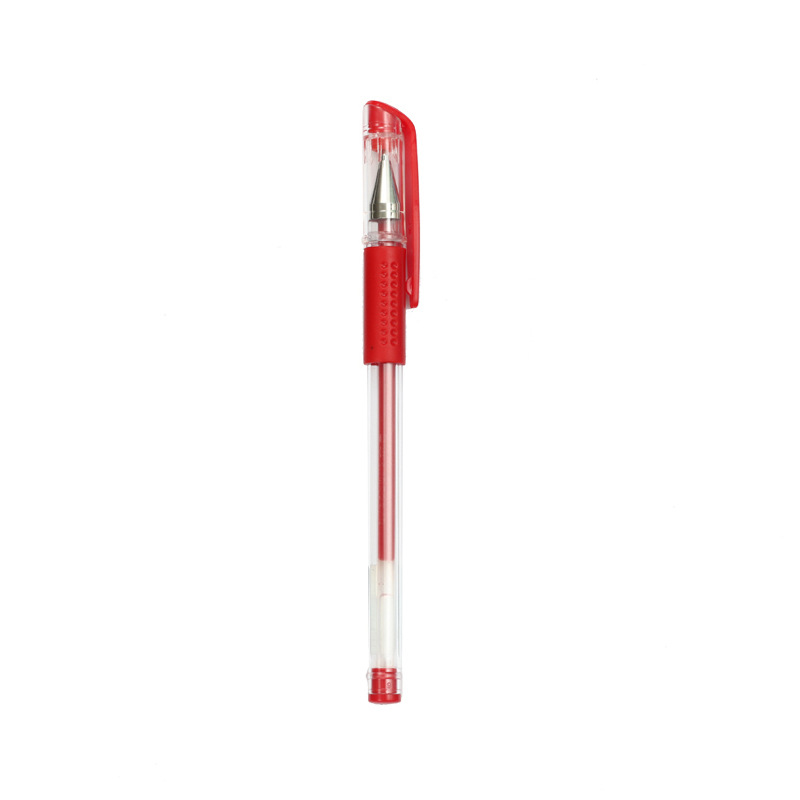 晨光 Q7 插盖式中性笔 0.5MM 12支/盒 红色按（盒）销售