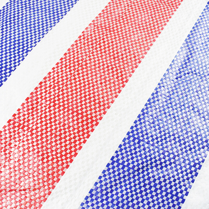 伏兴 FX982 防水布彩条布防雨布 三色单层覆膜 4*40m按组销售 伏兴 FX982 防水布彩条布防雨布 三色单层覆膜 4*40m按组销售