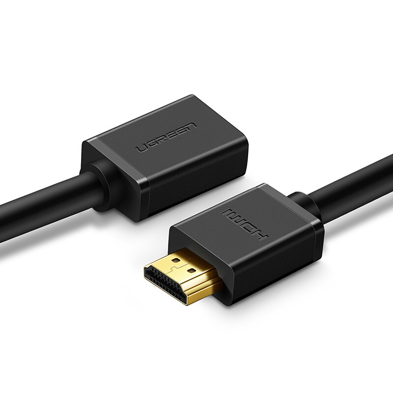 绿联 10142 HDMI延长线公对母 2米 黑色按个销售 绿联 10142 HDMI延长线公对母 2米 黑色按个销售