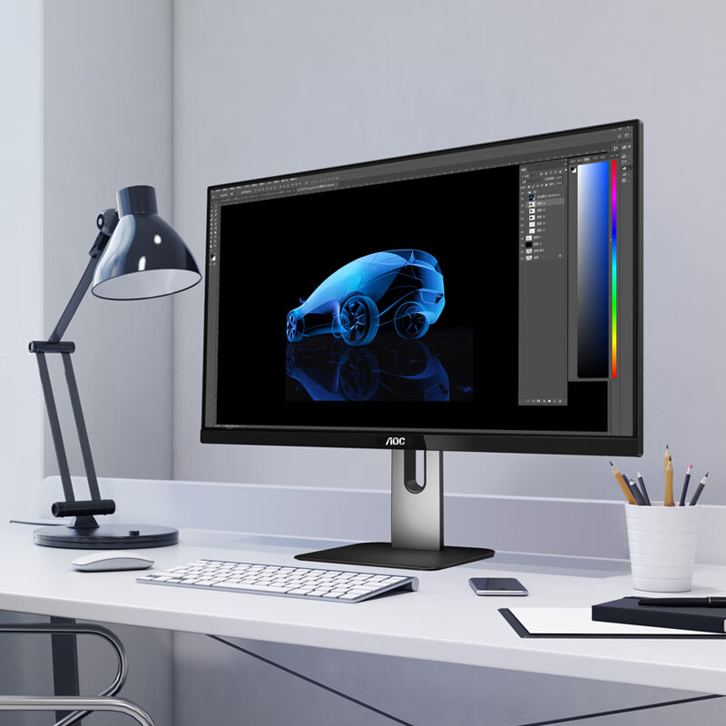 AOC U27P1U 液晶显示器 27英寸 3840*2160 黑色按台销售 AOC U27P1U 液晶显示器 27英寸 3840*2160 黑色按台销售