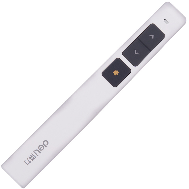 得力 2802 翻页笔 激光/360度控制 白色按（个）销售
