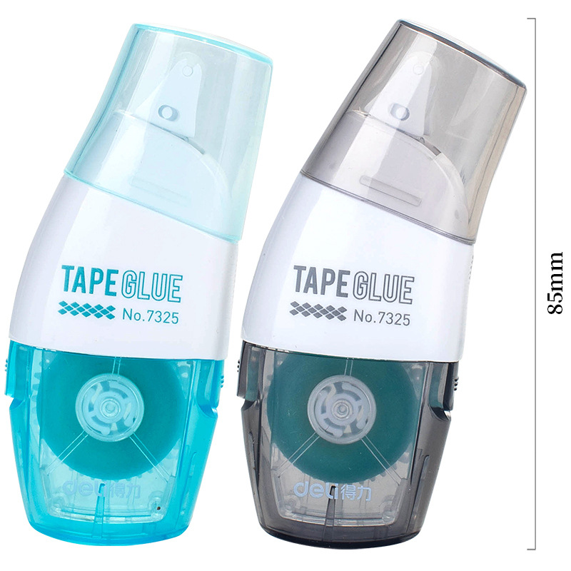 得力 7325 点点胶 适用6mm×8M带芯按（卡）销售