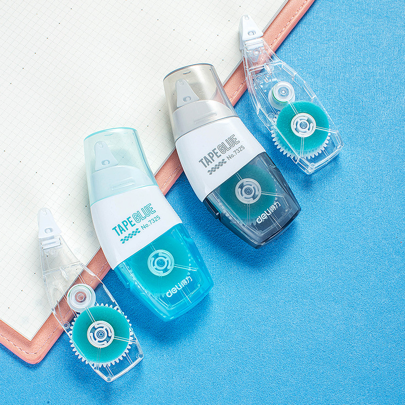 得力 7325 点点胶 适用6mm×8M带芯按（卡）销售