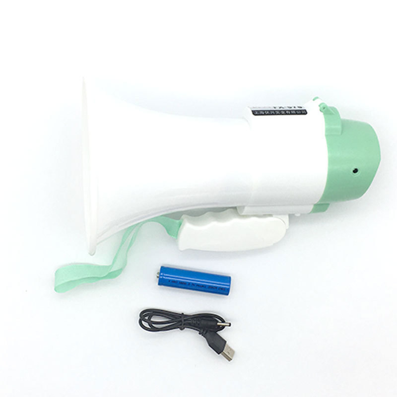 伏兴 FX578 手持喊话器录音喇叭大功率扩音器 带语音提示功能 录音200秒按台销售