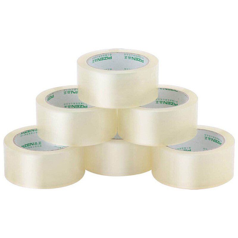 得力 30922 透明封箱胶带 55mm*100y*45um  6卷/筒按筒销售